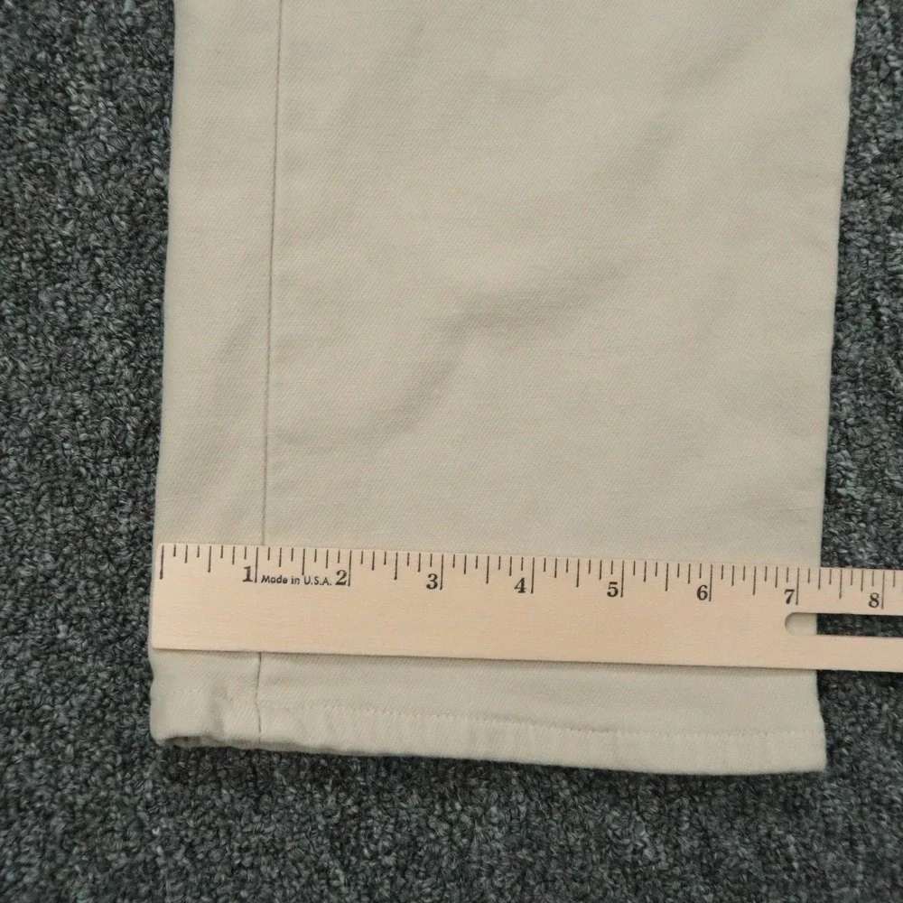 Faherty Pants Mens 38x32 Stone Tan Stretch Terry 5 Pocket Straight